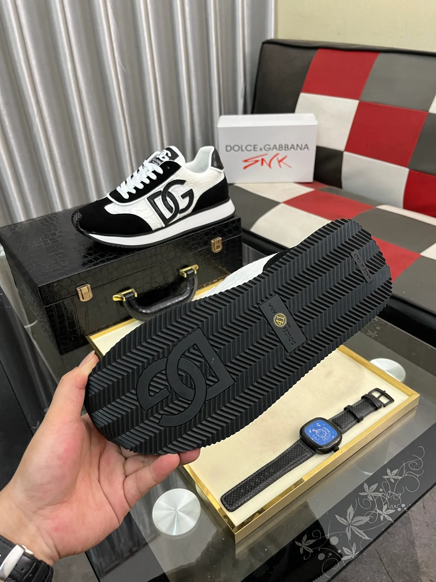Men's shoes💰458⌚️⌚️【DG】Latest official website high-top casual, men's shoes original quality imported cowhide➕Yangli [Proud] In terms of materials and workmanship, it beats all versions on the market💕Highest quality shipments. Real photos, imported fabrics highlight the unique charm of the brand😘The shoelaces are also original custom-made👻Classic lace-up shoes, very comfortable on the feet, size 35-46